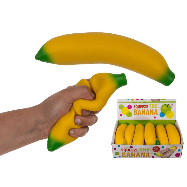 Out of the Blue Squeeze Banane Spielzeug
