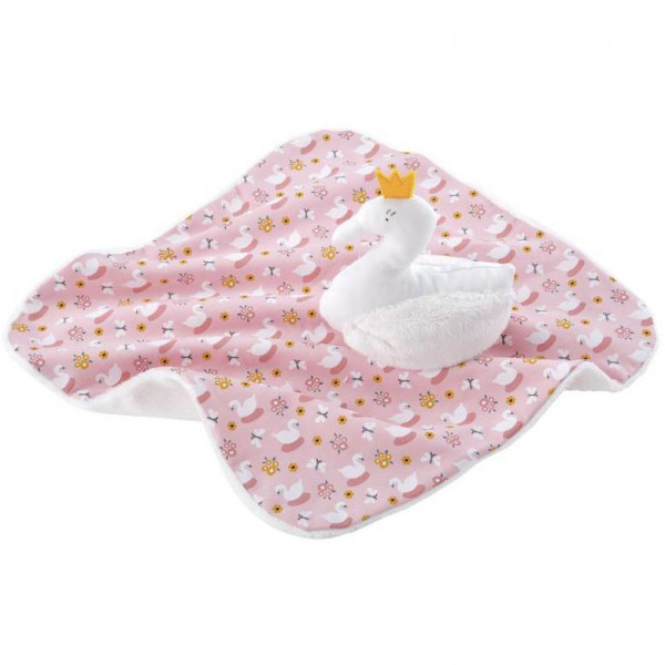 Käthe Kruse Decke mit Kuschelkissen Schwan