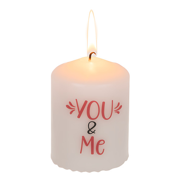 Stumpenkerze, You &amp; Me
