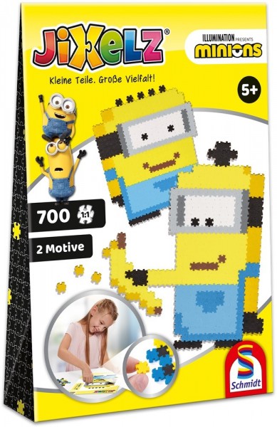 Schmidt Spiele JIXELZ Minions 700 TEILE Spielzeug