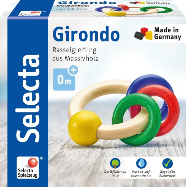 Schmidt Spiele Girondo, Greifling, rund, 10 Spielzeug
