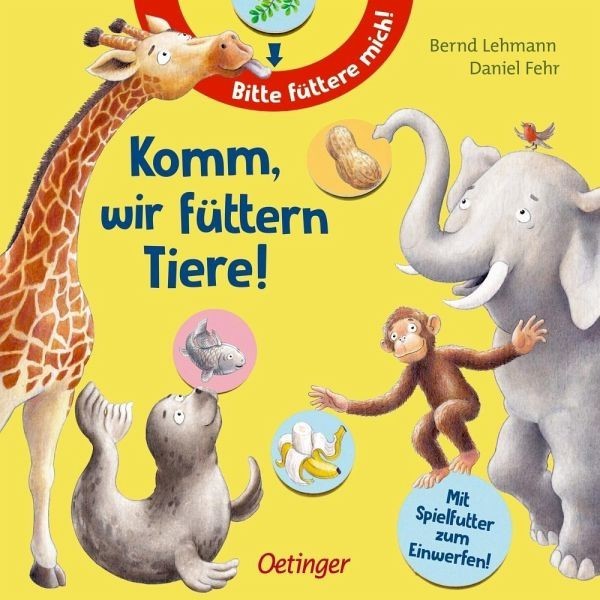 Oetinger Verlag Komm, wir füttern Tiere Spielzeug