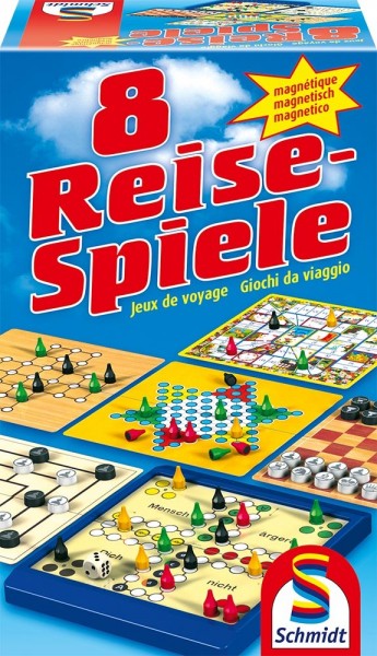 Schmidt Spiele 8 Reisespiele magnetisch Spielzeug