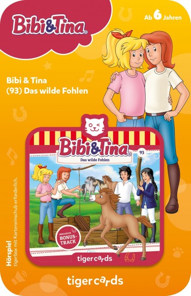 Tigermedia tigercard - Bibi & Tina - Folge 93: Das wilde Fohlen Spielzeug
