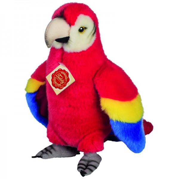 Teddy Hermann Papagei stehend 24 cm Spielzeug