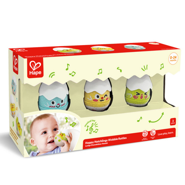 Hape Lustige Wackelküken-Rasseln