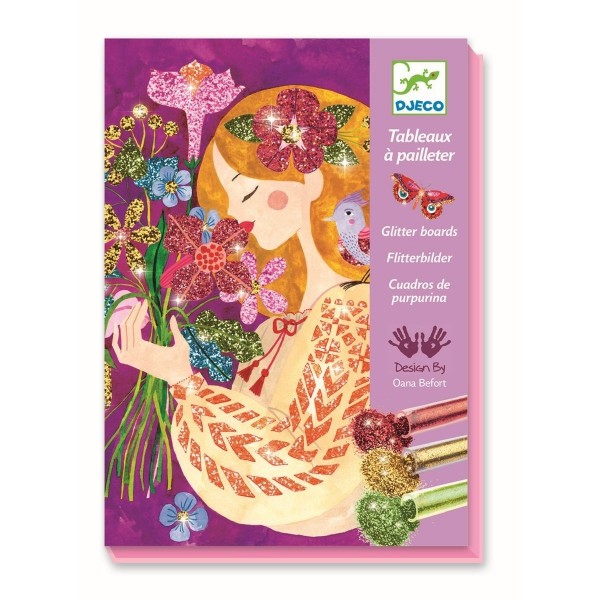 DJECO Glitzersand Blumenduft Spielzeug