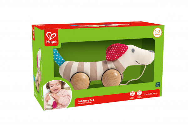 Hape Nachziehhund Hugo