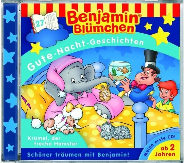 BUSCH CD Benjanin Blümchen 27 Gute-Nacht-Geschichten Spielzeug