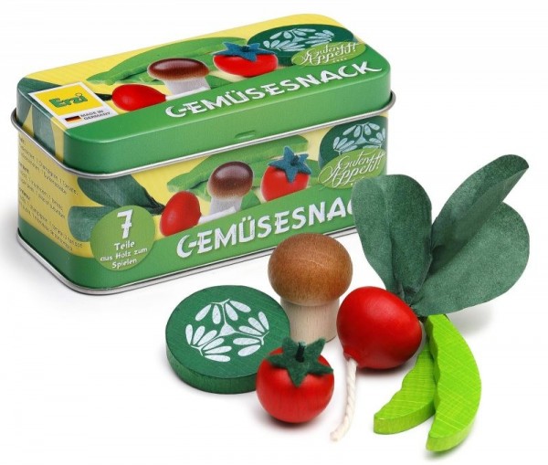 Erzi Gemüsesnack in der Dose Spielzeug