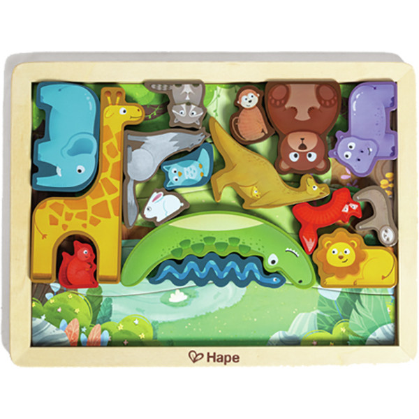 Hape Puzzle Tierreich