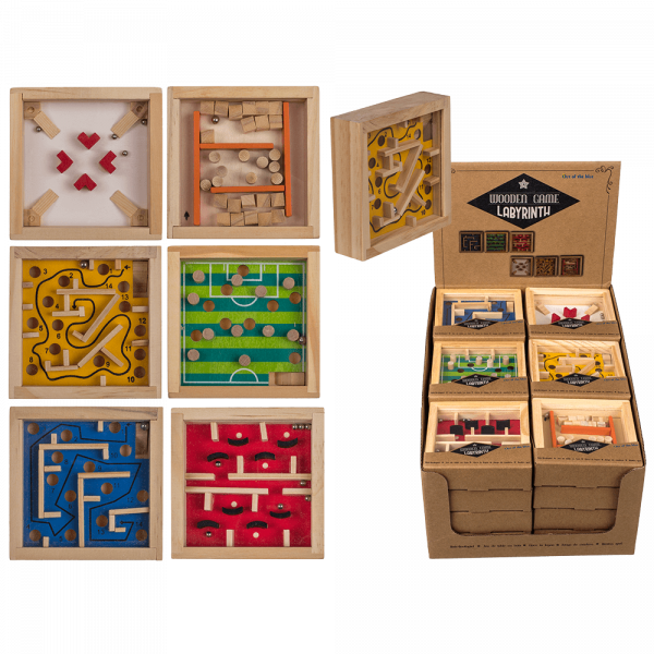 Labyrinth Spiel Holz