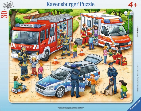 Ravensburger Spannende Berufe 30 Teile Kinderpuzzle Spielzeug