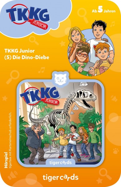 Tigermedia tigercard - TKKG Junior - Folge 5: Dino-Diebe Spielzeug