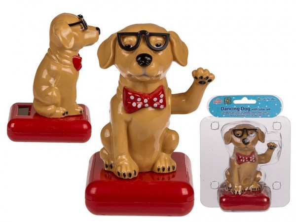 Out of the Blue Bewegliche Figur, Hund mit Sonnenbrille Spielzeug