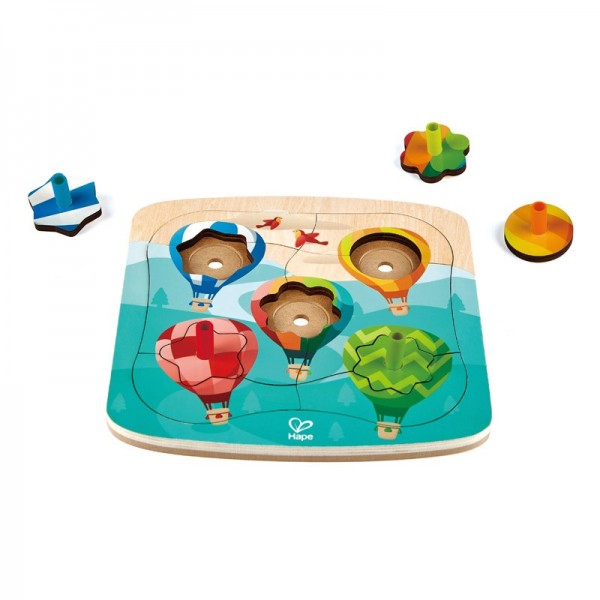 Hape Puzzle Drehende-Ballons Spielzeug