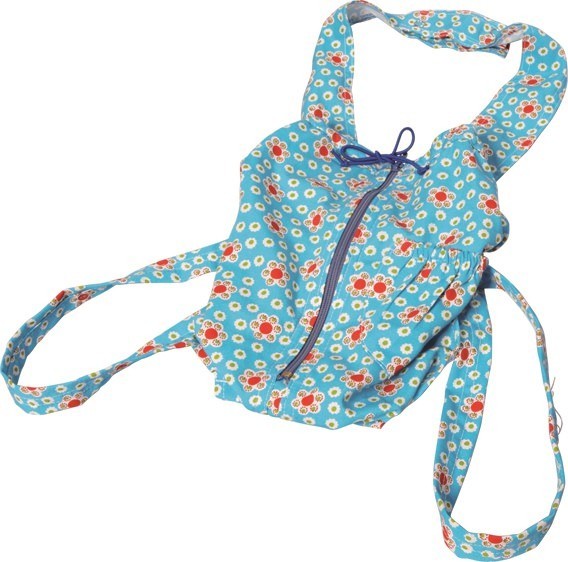 NIC Puppentragesack, blau Spielzeug