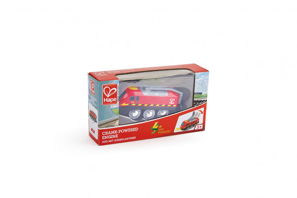 Hape Zug mit Kurbelantrieb