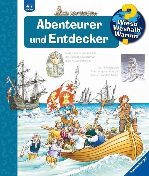 Ravensburger Buch WWW70 Abenteurer und Entdecken Spielzeug