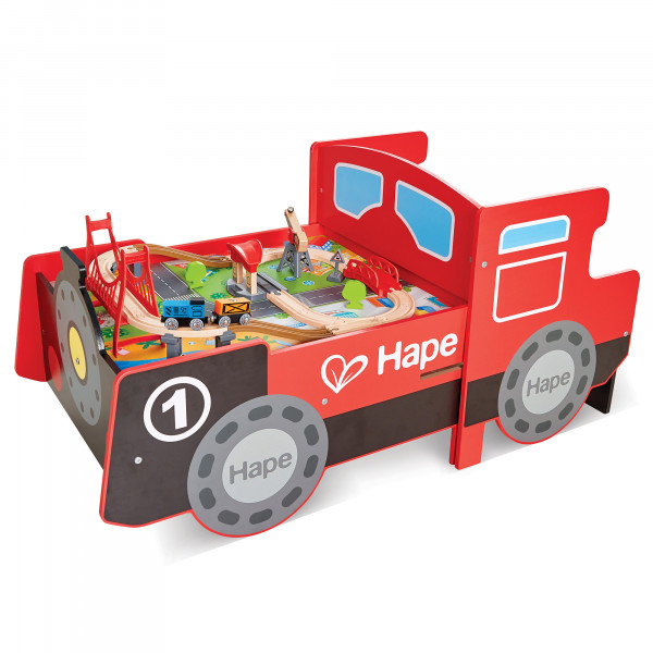 Hape Aufklappbarer Eisenbahntisch