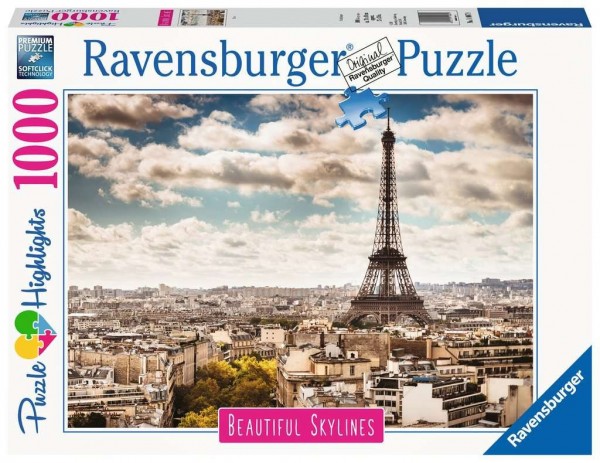 Ravensburger Spiele Puzzle - Paris - 1000 Teile Spielzeug