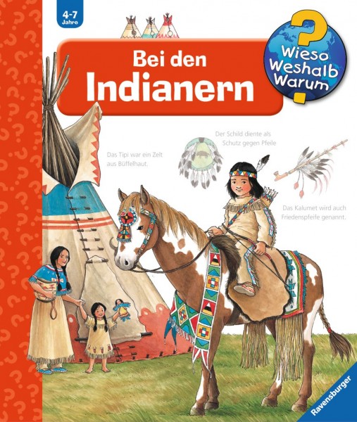 Ravensburger Buch WWW18 Bei den Indianern Spielzeug