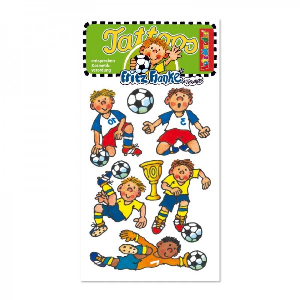 Mauder Lutz Verlag Tattoo Fußballer Fritz Flanke Spielzeug