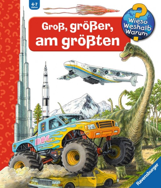Ravensburger Buch WWW Groß, größer, am größten Spielzeug