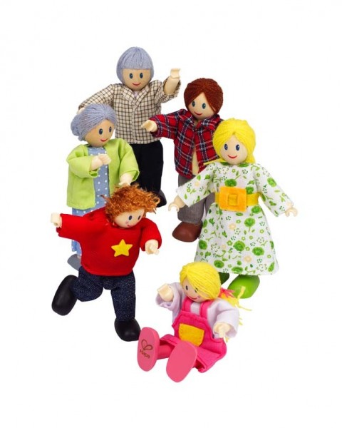 Hape Puppenfamilie ? Helle Hautfar Spielzeug