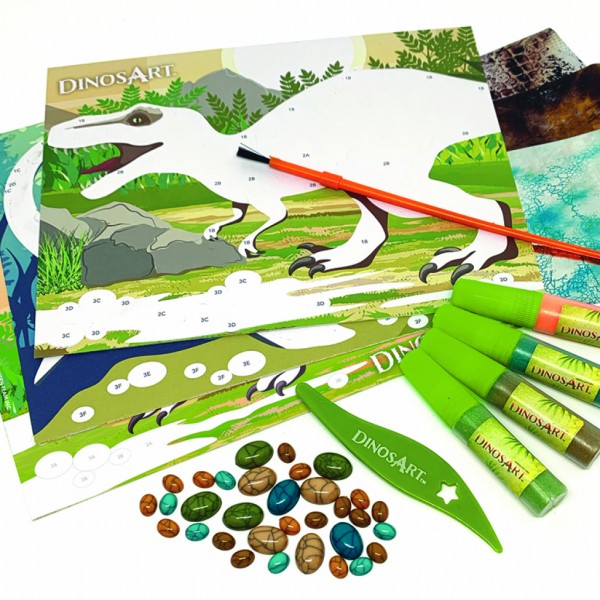 Hape Dino Sand- und Folienkunst