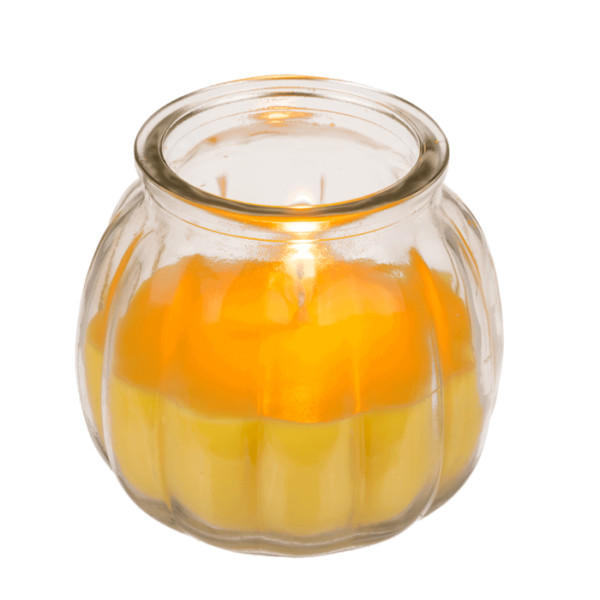 Citronella-Kerze im Glas