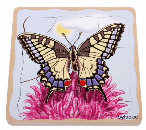 Beleduc Lagen-Puzzle &quot;Schmetterling&quot;