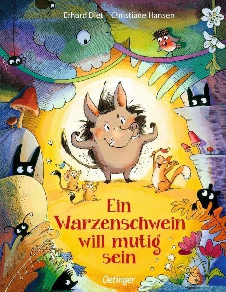 Oetinger Verlag Ein Warzenschwein will mutig sein Spielzeug