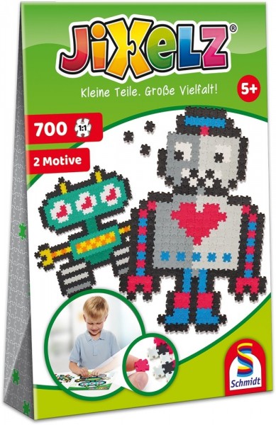 Schmidt Spiele JIXELZ Roboter 700 TEILE Spielzeug