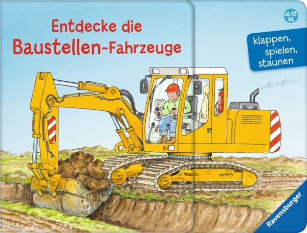 Ravensburger Buch Metzger, Entdecke Baustellen- Spielzeug