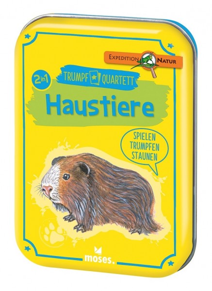 Moses Quartett Haustiere Spielzeug