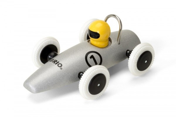 Brio Sonderedition Rennwagen silber Spielzeug