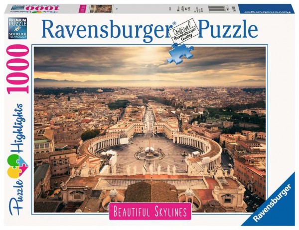 Ravensburger Puzzle - Rome - 1000 Teile Erwaschenenpuzzle