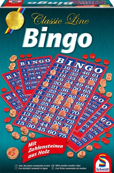 Schmidt Spiele Bingo, Classic Line Spielzeug