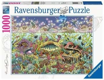 Ravensburger Spiele Ravensburger Puzzle - Dämmerung im Unterwasserreich - 1000 Teile Spielzeug