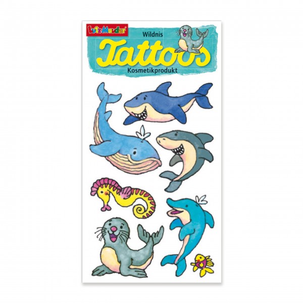 Mauder Lutz Verlag Tattoo Meerestiere Spielzeug