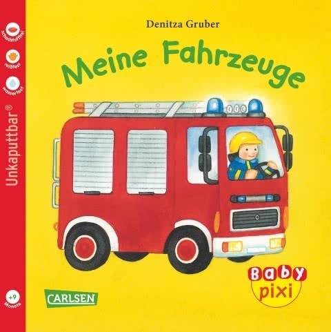 CARLSEN Baby Pixi, Meine Fahrzeuge Spielzeug