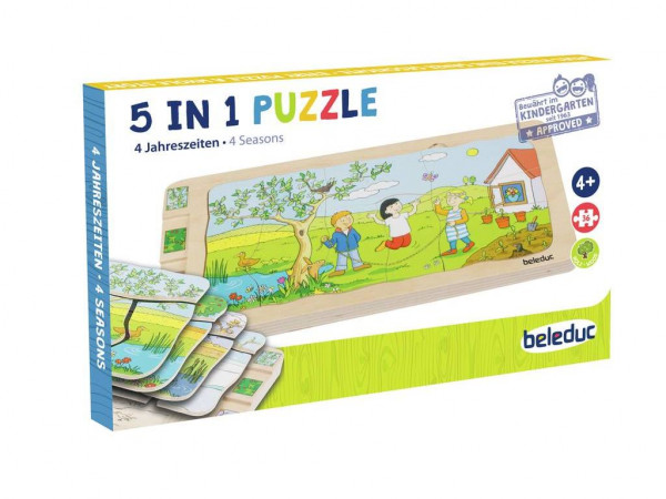 Beleduc Lagen-Puzzle &quot;4 Jahreszeiten&quot;