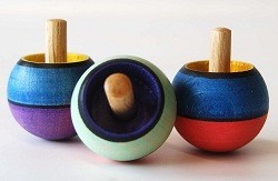 Mader Umkehrkreisel Konfetti Spielzeug
