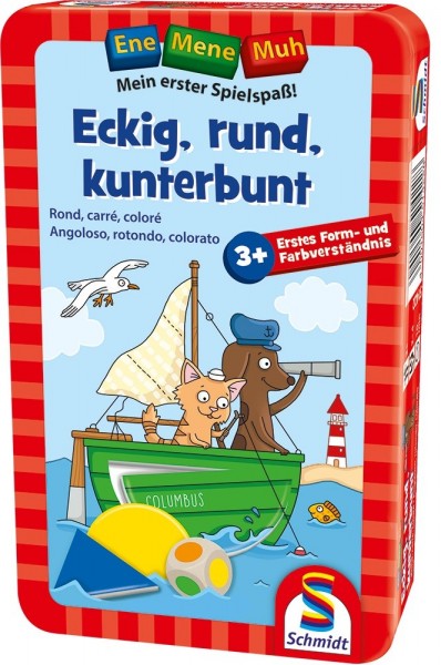Schmidt Spiele Eckig, rund, kunterbunt Spielzeug