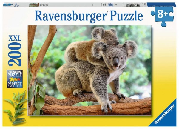 Ravensburger Kinderpuzzle - Koalafamilie 200 Teile XXL