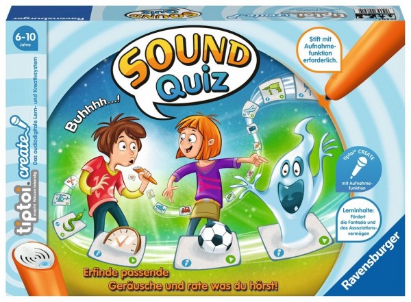 Ravensburger Spieleverlag tiptoi® CREATE Sound-Quiz Spielzeug