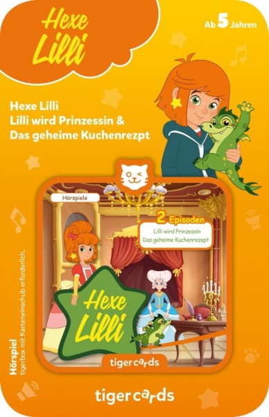 Tigermedia tigercard - Hexe Lilli - Lilli wird Prinzessin & Das geheime Kuchenrezept Spielzeug