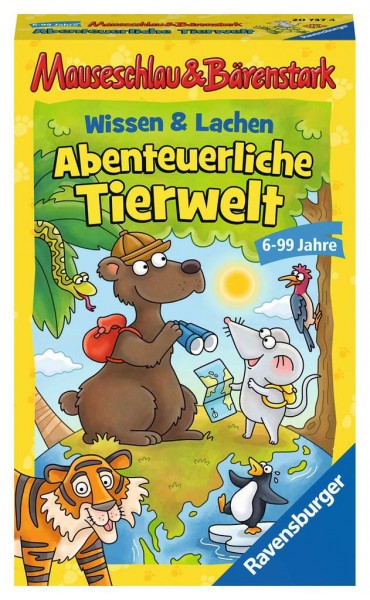 Ravensburger Mauseschlau &amp; Bärenstark Wissen und Lachen - Abenteuerliche Tierwelt