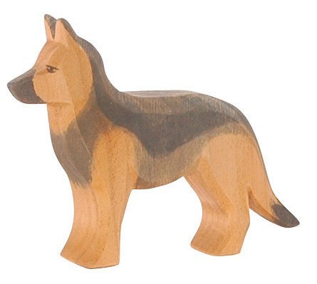 Ostheimer Figur Schäferhund stehend Spielzeug